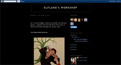 Desktop Screenshot of elflandsworkshop.blogspot.com