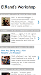 Mobile Screenshot of elflandsworkshop.blogspot.com