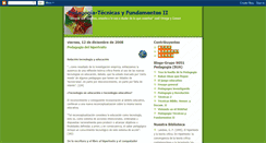 Desktop Screenshot of pedagogia-tecnicasfundamentos2.blogspot.com