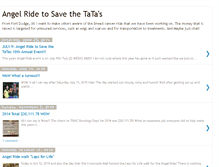 Tablet Screenshot of angelridetosavethetatas.blogspot.com