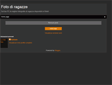 Tablet Screenshot of fotoragazze.blogspot.com