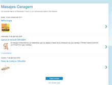 Tablet Screenshot of masajesceragem.blogspot.com