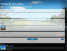 Tablet Screenshot of photosbychunming.blogspot.com