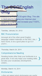Mobile Screenshot of cggenglish.blogspot.com