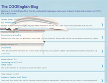 Tablet Screenshot of cggenglish.blogspot.com