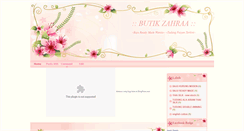 Desktop Screenshot of butikzahraa.blogspot.com