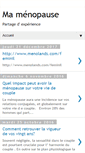 Mobile Screenshot of infomenopause.blogspot.com