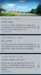 Mobile Screenshot of ithinkscience.blogspot.com