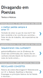 Mobile Screenshot of divagandoempoesias.blogspot.com