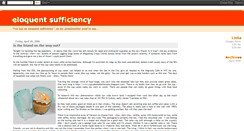 Desktop Screenshot of eloquent-sufficiency.blogspot.com