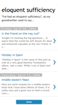 Mobile Screenshot of eloquent-sufficiency.blogspot.com