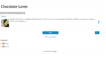Tablet Screenshot of choco-mylove.blogspot.com