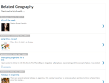 Tablet Screenshot of belatedgeography.blogspot.com