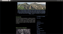 Desktop Screenshot of elvallesagradodetepoztlan.blogspot.com