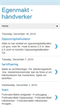 Mobile Screenshot of egenmakt-handverker.blogspot.com