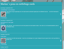 Tablet Screenshot of mariansponsencuttlebugcards.blogspot.com