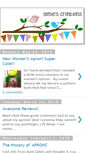 Mobile Screenshot of aimiesaprons.blogspot.com