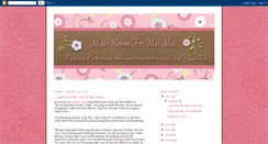 Desktop Screenshot of makeroomformeimei.blogspot.com