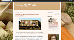 Desktop Screenshot of eatingmywords-jwl.blogspot.com