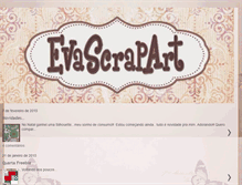 Tablet Screenshot of evascrapart.blogspot.com