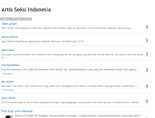 Tablet Screenshot of cewek-seksi-indonesia.blogspot.com