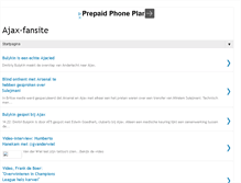 Tablet Screenshot of ajaxfansite.blogspot.com