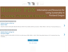 Tablet Screenshot of holisticpdx.blogspot.com