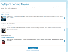 Tablet Screenshot of perfumy-meskie.blogspot.com