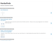 Tablet Screenshot of hardsofindo.blogspot.com