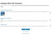 Tablet Screenshot of antalyaultraallinclusive.blogspot.com