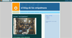 Desktop Screenshot of elblogdelosempalmaos.blogspot.com