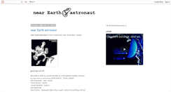 Desktop Screenshot of nearearthastronaut.blogspot.com