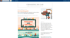 Desktop Screenshot of choosingnocar.blogspot.com