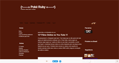 Desktop Screenshot of poke-rubi.blogspot.com