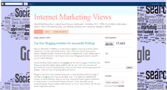 Desktop Screenshot of internet-marketing-views.blogspot.com