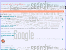 Tablet Screenshot of internet-marketing-views.blogspot.com