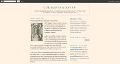Desktop Screenshot of ourrantsandraves.blogspot.com