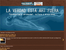 Tablet Screenshot of laverdad-esta-ahi-fuera.blogspot.com