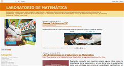 Desktop Screenshot of laboratoriomatematica.blogspot.com