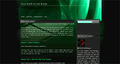 Desktop Screenshot of freestuffofallkinds.blogspot.com