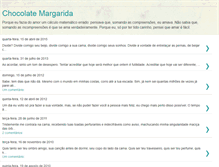 Tablet Screenshot of chocolatemargarida.blogspot.com