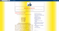 Desktop Screenshot of biertermine.blogspot.com