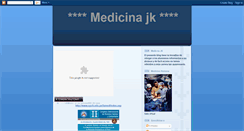 Desktop Screenshot of medicinajk.blogspot.com