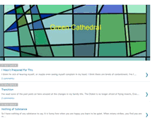 Tablet Screenshot of greencathedral.blogspot.com