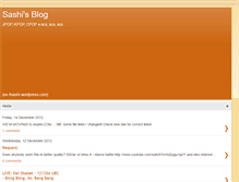 Tablet Screenshot of 4sashi.blogspot.com