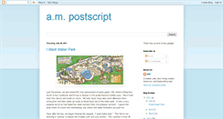 Desktop Screenshot of ampostscript.blogspot.com