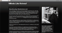 Desktop Screenshot of mindslikeknives.blogspot.com