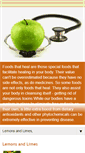 Mobile Screenshot of foodhealer.blogspot.com