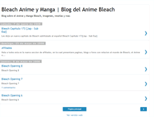 Tablet Screenshot of bleach-o-anime.blogspot.com