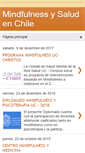 Mobile Screenshot of mindfulness-salud-chile.blogspot.com